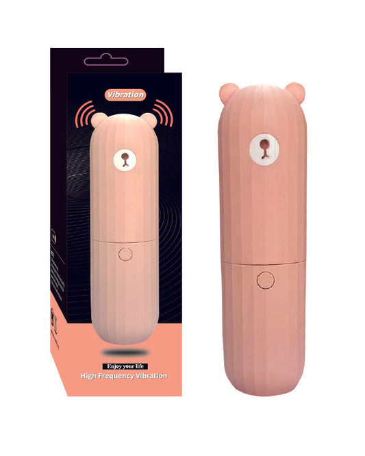 High-Frequency Mini Bear Vibrator – Discreet Personal Massager for Women