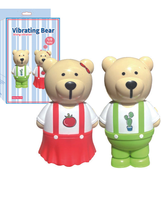 Vibrating Bear Couple Massager Set