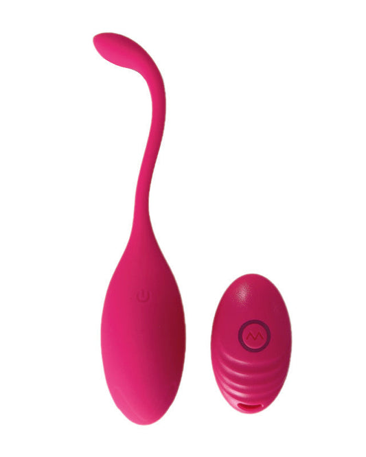 Remote-Controlled Vibrating Egg with Flexible Tail – Wireless Clitoral & Vaginal Stimulator