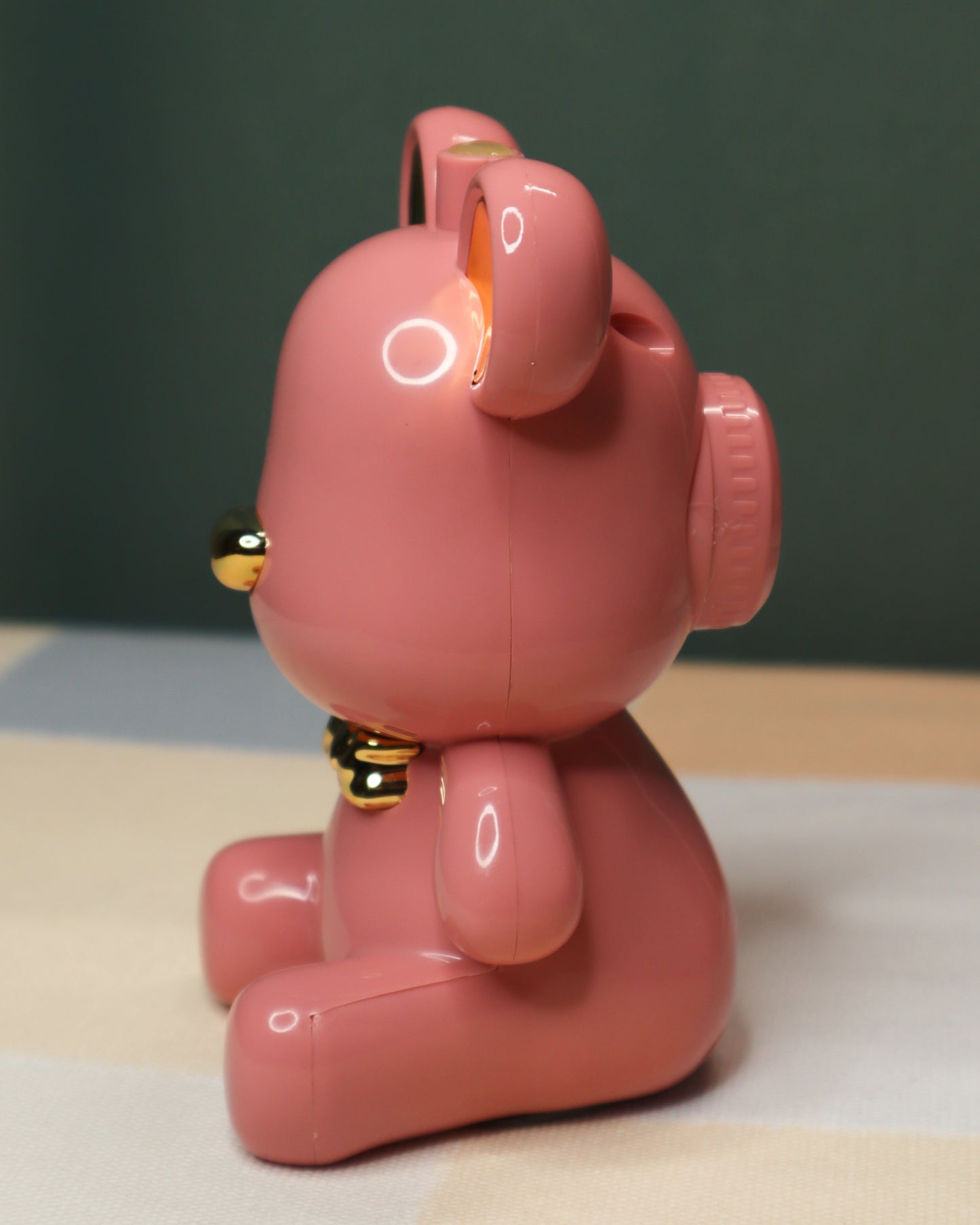 Pink Bear High-Frequency Vibration Mini Massager