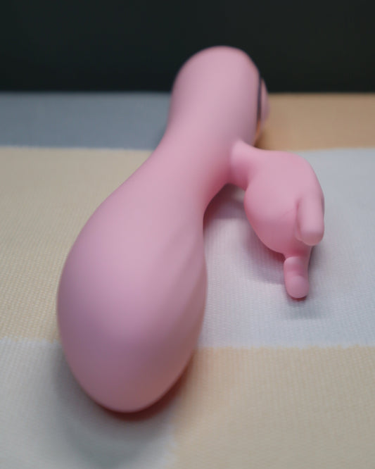 Dual Pleasure Silicone Rabbit Vibrator