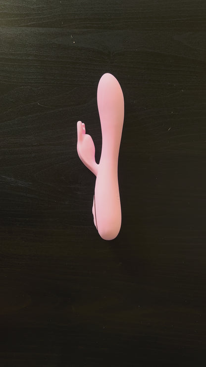 Dual Pleasure Silicone Rabbit Vibrator